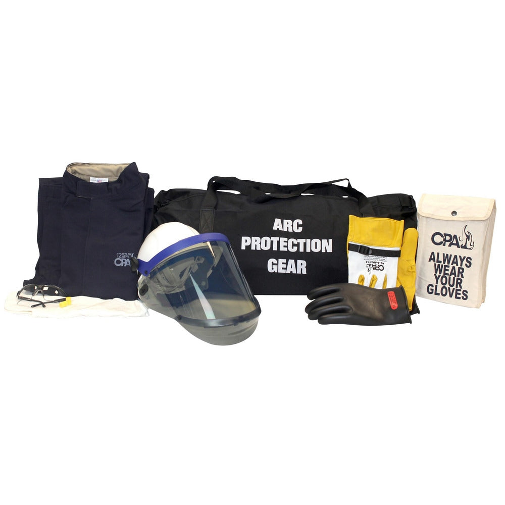 Arc Flash Clothing Kit: Size Small, Cotton, Jacket, Pants & Hoods