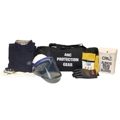 Arc Flash Clothing Kit: Size X-Large, Cotton, Jacket, Pants & Hoods