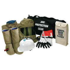 Arc Flash Clothing Kit: Size 3X-Large, Cotton, Coat, Hoods & Leggings