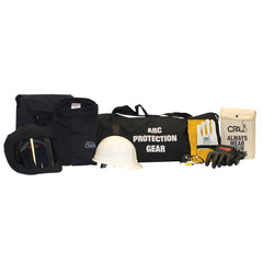 Arc Flash Clothing Kit: Size Medium, Cotton, Bib Overalls, Hoods & Jacket