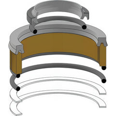 70mm Rod, 80mm Bore, Cylinder Kit