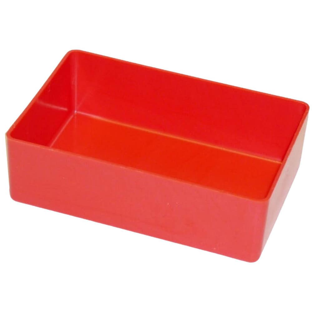 Small Parts Boxes & Organizers; Product Type: Drawer Bin; Lock Type: Non-Locking; Width (Inch): 4; Depth (Inch): 6; Number of Dividers: 0; Height (Inch): 2; Removable Dividers: No