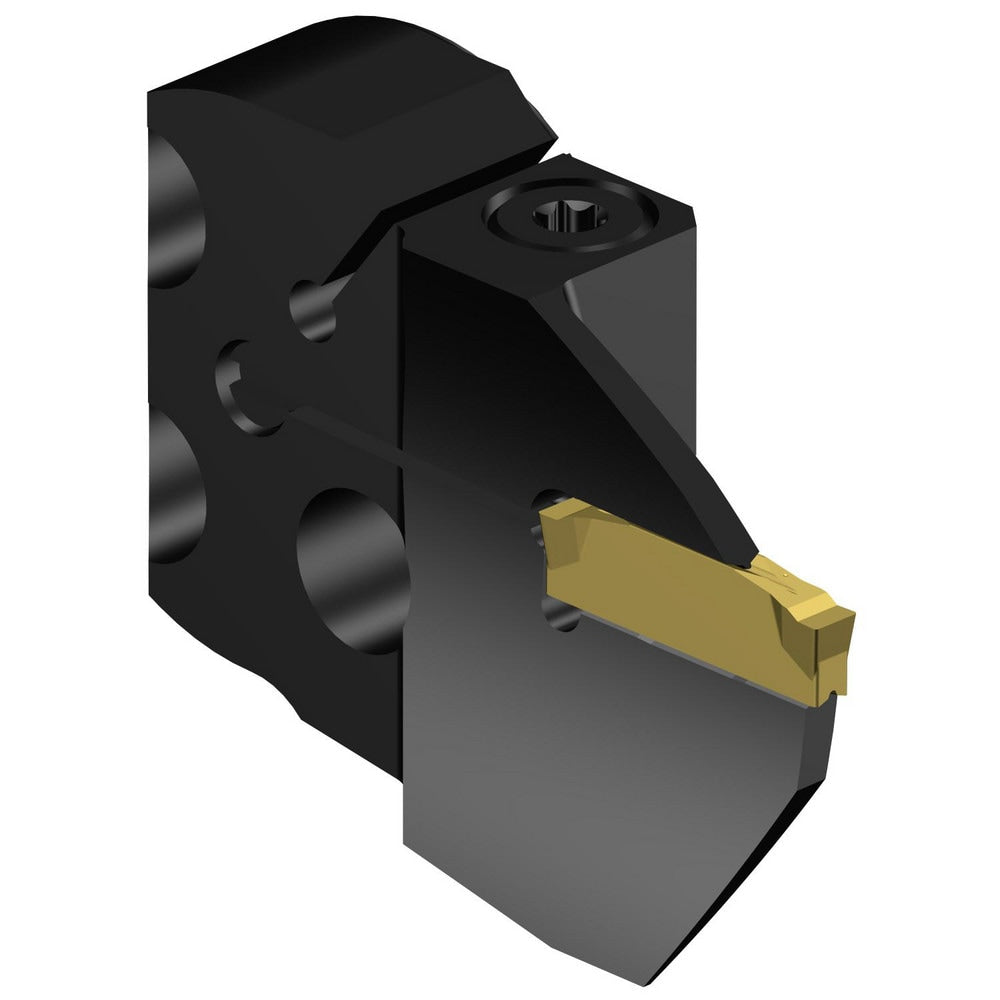 Modular Grooving Cutting Unit Heads; System Size: 32; Maximum Depth of Cut (Decimal Inch): 0.7087; Maximum Depth of Cut (mm): 18.00; Minimum Groove Width (Decimal Inch): 1.6181; Minimum Groove Width (mm): 41.10; Maximum Groove Width (Decimal Inch): 1.6181