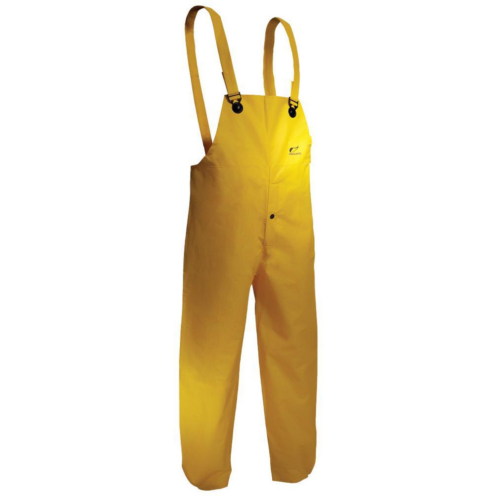 Rain Bib Overalls: Size Small, Nylon & PVC