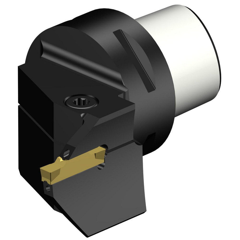 Modular Grooving Cutting Unit Heads; System Size: C5; Maximum Depth of Cut (Decimal Inch): 0.7087; Maximum Depth of Cut (mm): 18.00; Minimum Groove Width (Decimal Inch): 1.2992; Minimum Groove Width (mm): 33.00; Maximum Groove Width (Decimal Inch): 1.2992