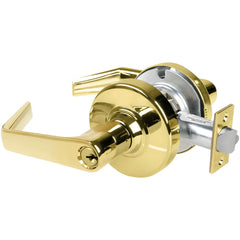 Lever Locksets; Lockset Type: Storeroom; Key Type: Keyed Different; Back Set: 2-3/4; Cylinder Type: Conventional; Material: Metal; Door Thickness: 1-5/8