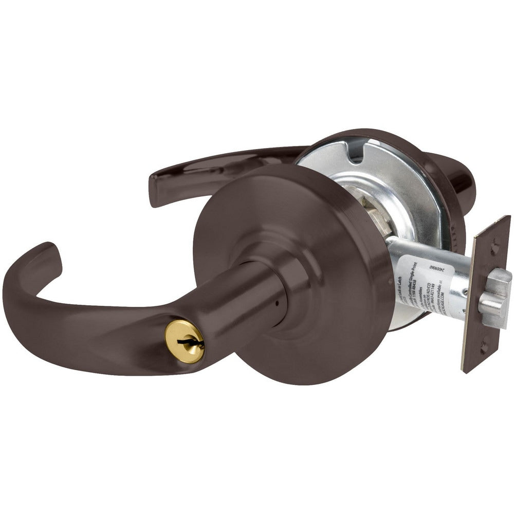 Lever Locksets; Lockset Type: Storeroom; Key Type: Keyed Different; Back Set: 2-3/4; Cylinder Type: Less Core; Material: Metal; Door Thickness: 1-5/8 - 2-1/8; Finish: Satin Chrome