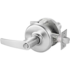 Lever Locksets; Lockset Type: Entrance; Key Type: Keyed Different; Back Set: 2-3/4; Cylinder Type: Conventional; Material: Metal; Door Thickness: 1-3/8 to 1-3/4; Finish: Satin Chrome