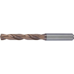 Jobber Drill: 15.10 mm Dia, 140 deg Point, Solid Carbide