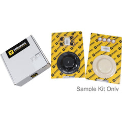 Diaphragm Pump Repair Kits & Parts; Kit Type: Fluid Section Repair; Includes: Buna Check Balls, Buna Diaphragms, O-Rings, Grease; For Use With: 1" Versamatic metallic pump models only; Material: Buna-N