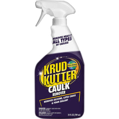 Krud Kutter Caulk Remover is a specially formulated remover that aids in the removal of caulks and sealants from a variety of interior/exterior surfaces. Krud Kutter Caulk Remover works on most caulks and sealants including silicone, acrylic latex and pol