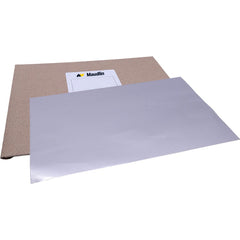 Metal Shim Stock: Flat Sheet, 0.0150" Thick, 25" Long, 6" Wide, 302/304 Stainless Steel