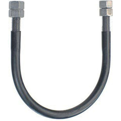 U-Bolt Clamp: 1-1/4" Pipe, Carbon Steel