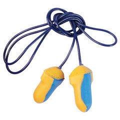 Earplugs: 31 dB, Foam, T-Shape, Form & Insert, Corded, Metal Detectable