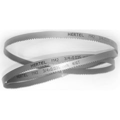 Welded Bandsaw Blade: 10'" Long x 3/4" Wide x 0.0350" Thick, 4-6 TPI