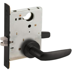 Lever Locksets; Lockset Type: Passage; Key Type: Keyed Different; Back Set: 2-3/4; Cylinder Type: None; Material: Metal; Door Thickness: 1-3/4; Finish: Dark Oxidized Satin Bronze Oil Rubbed