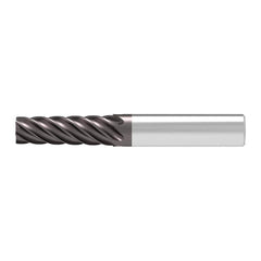 Tapered End Mill: 2.5 deg Angle per Side, 3.50 mm Small Dia, 20.00 mm LOC, 4 Flute