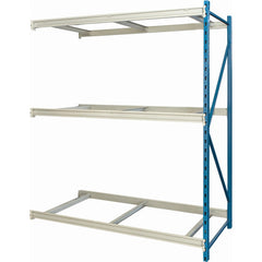 Storage Racks; Rack Type: Bulk Rack Add-On; Overall Width (Inch): 60; Overall Height (Inch): 123; Overall Depth (Inch): 36; Material: Steel; Color: Marine Blue, Light Gray; Finish: Powder Coated