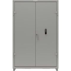 Steel Bin Cabinet: 48" Wide, 24" Deep, 78" High