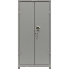 Steel Extra Heavy Duty Storage Cabinet: 36" Wide, 24" Deep, 72" High