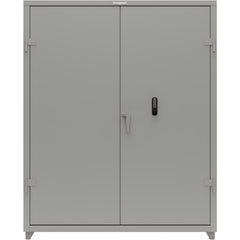 Steel Extra Heavy Duty Storage Cabinet: 60" Wide, 24" Deep, 75" High