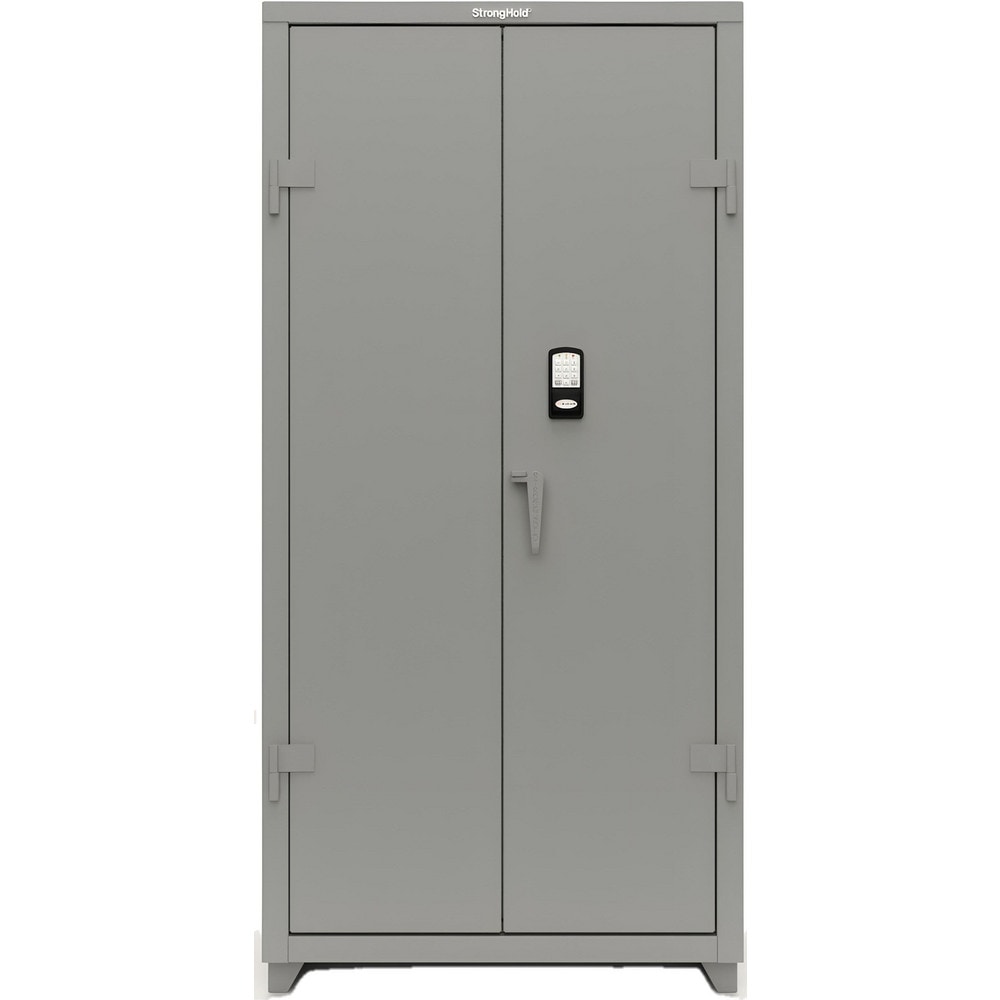 Steel Extra Heavy Duty Storage Cabinet: 36" Wide, 24" Deep, 78" High