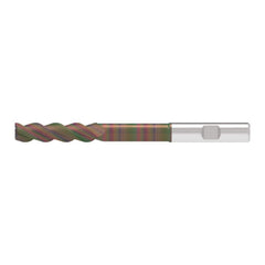 Corner Radius End Mill: 20.00 mm Dia, 82.00 mm LOC, 0.50 mm Radius, 3 Flute, Solid Carbide