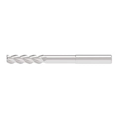 Corner Radius End Mill: 12.00 mm Dia, 49.00 mm LOC, 3.00 mm Radius, 3 Flute, Solid Carbide