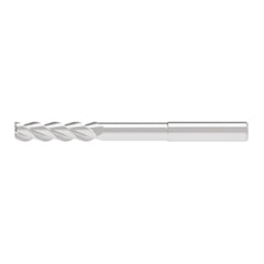 Corner Radius End Mill: 12.00 mm Dia, 49.00 mm LOC, 1.50 mm Radius, 3 Flute, Solid Carbide