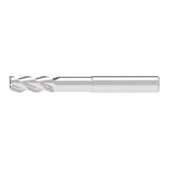 Corner Radius End Mill: 10.00 mm Dia, 26.00 mm LOC, 1.00 mm Radius, 3 Flute, Solid Carbide