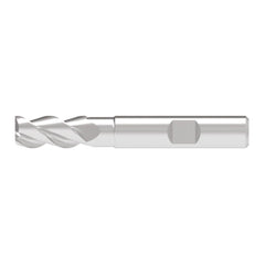 Corner Chamfer End Mill: 19.50 mm Dia, 41.00 mm LOC, 3 Flute, 0.20 mm Chamfer Width, Solid Carbide