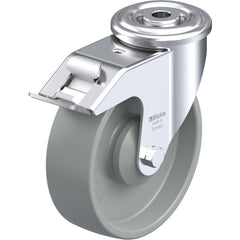 Standard Casters; Mount: Hollow Kingpin; Caster Type: Swivel; Bearing Type: Precision Ball; Style: Double Ball; Wheel Diameter (Inch): 6-5/16; Wheel Width (Inch): 1-9/16