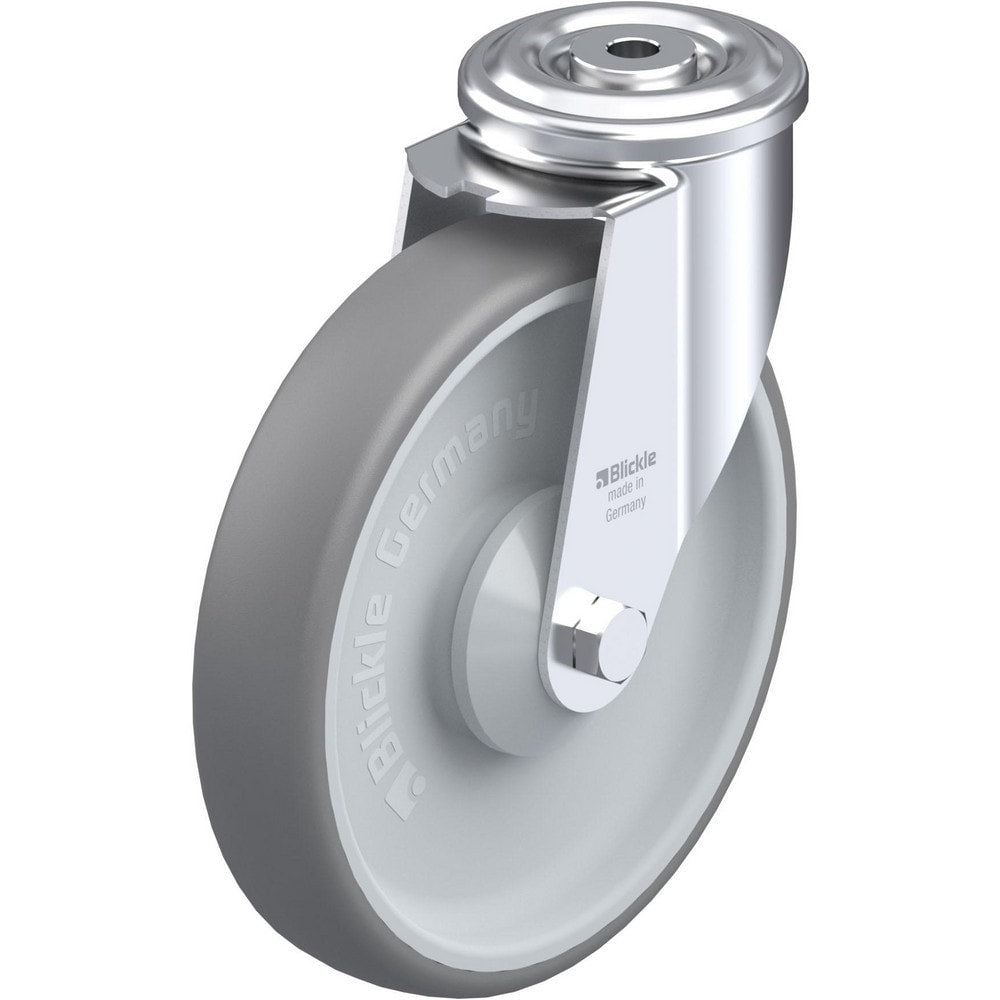 Standard Casters; Mount: Hollow Kingpin; Caster Type: Swivel; Bearing Type: Precision Ball; Style: Double Ball; Wheel Diameter (Inch): 8; Wheel Width (Inch): 2