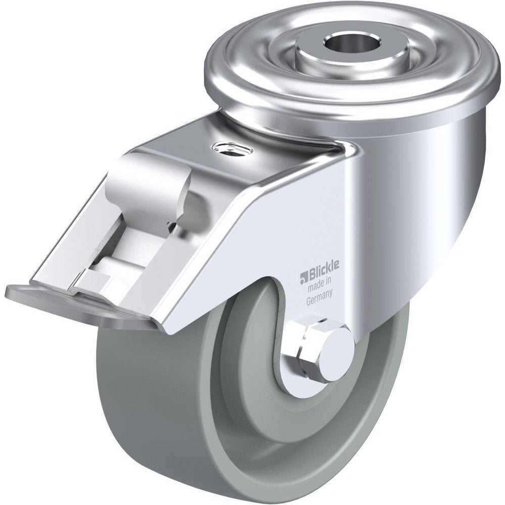 Standard Casters; Mount: Hollow Kingpin; Caster Type: Kingpin Swivel; Bearing Type: Precision Ball; Style: Double Ball; Wheel Diameter (Inch): 1; Wheel Width (Inch): 1-7/16