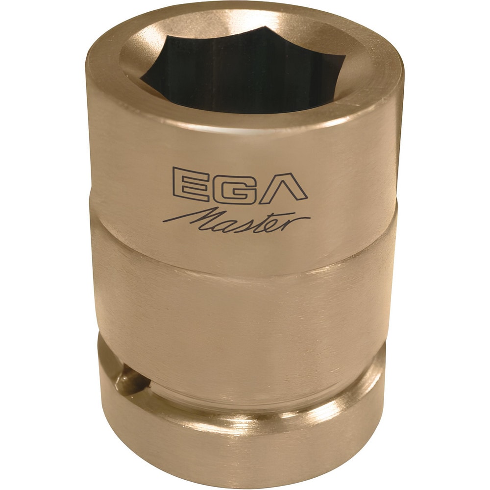 Impact Socket: 1/2" Drive, 15/16" Socket, Hex Drive