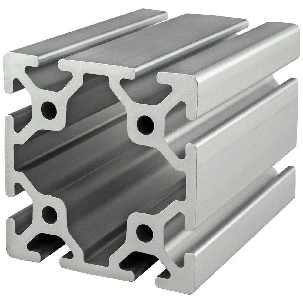 Framing; Frame Type: T-Slotted; Duty Grade: Heavy-Duty; Material: Aluminum Alloy; Slot Location: Octuple