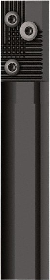 Indexable Boring Bar: A16-FL-V21, Left Hand, 1" Shank Dia, Steel