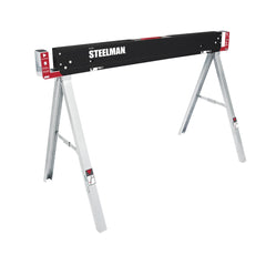 Heavy-Duty Use Workbench: 47" Wide, Gray & Red