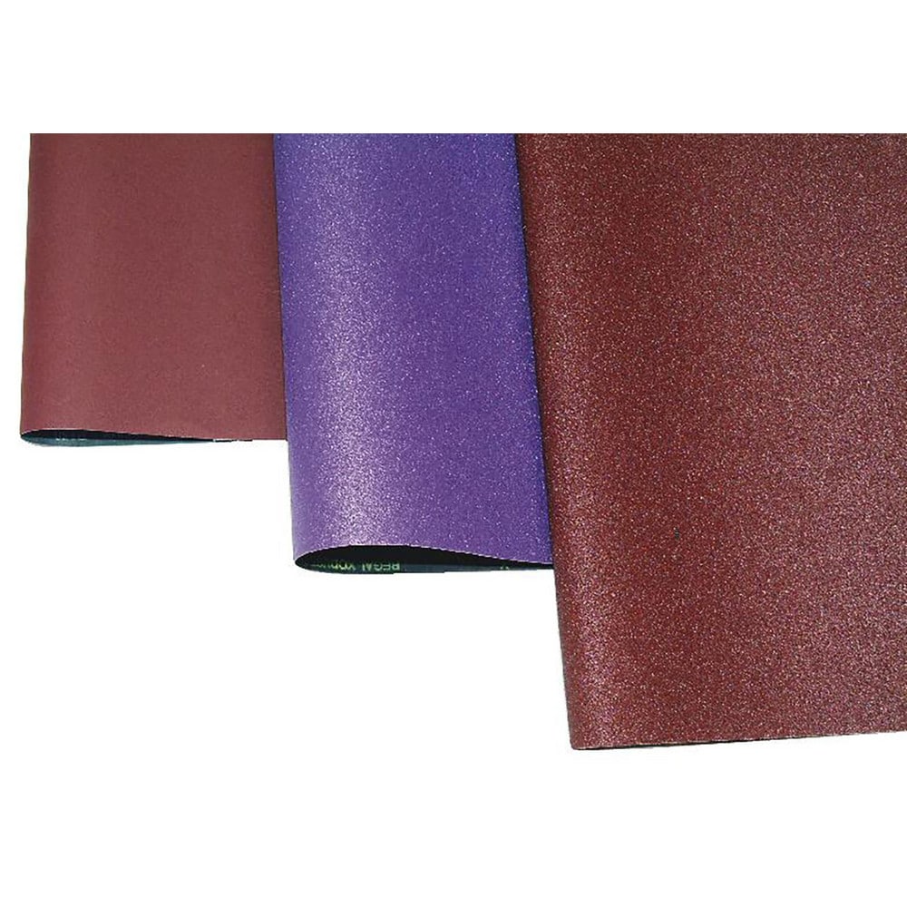 Abrasive Belt:  37" Wide, 60" OAL, 80 Grit, Aluminum Oxide