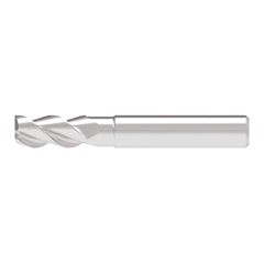 Corner Radius End Mill: 6.00 mm Dia, 13.00 mm LOC, 1.50 mm Radius, 3 Flute, Solid Carbide