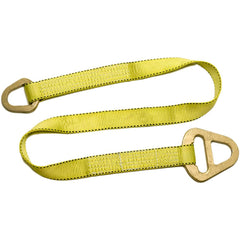 Triangle & Choker, Type 1 Web Sling: 3' Long, 3" Wide, 8900 lb Vertical Capacity, Nylon