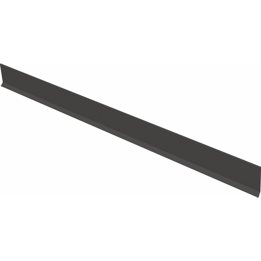 Cabinet Components & Accessories; Accessory Type: Base Molding; For Use With: Steel Cabinets; Overall Depth: 0.0625 in; Overall Height: 4 in; Material: Plastic; Color: Black