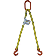 Bridle, Type 10 Web Sling: 20' Long, 1" Wide, Polyester