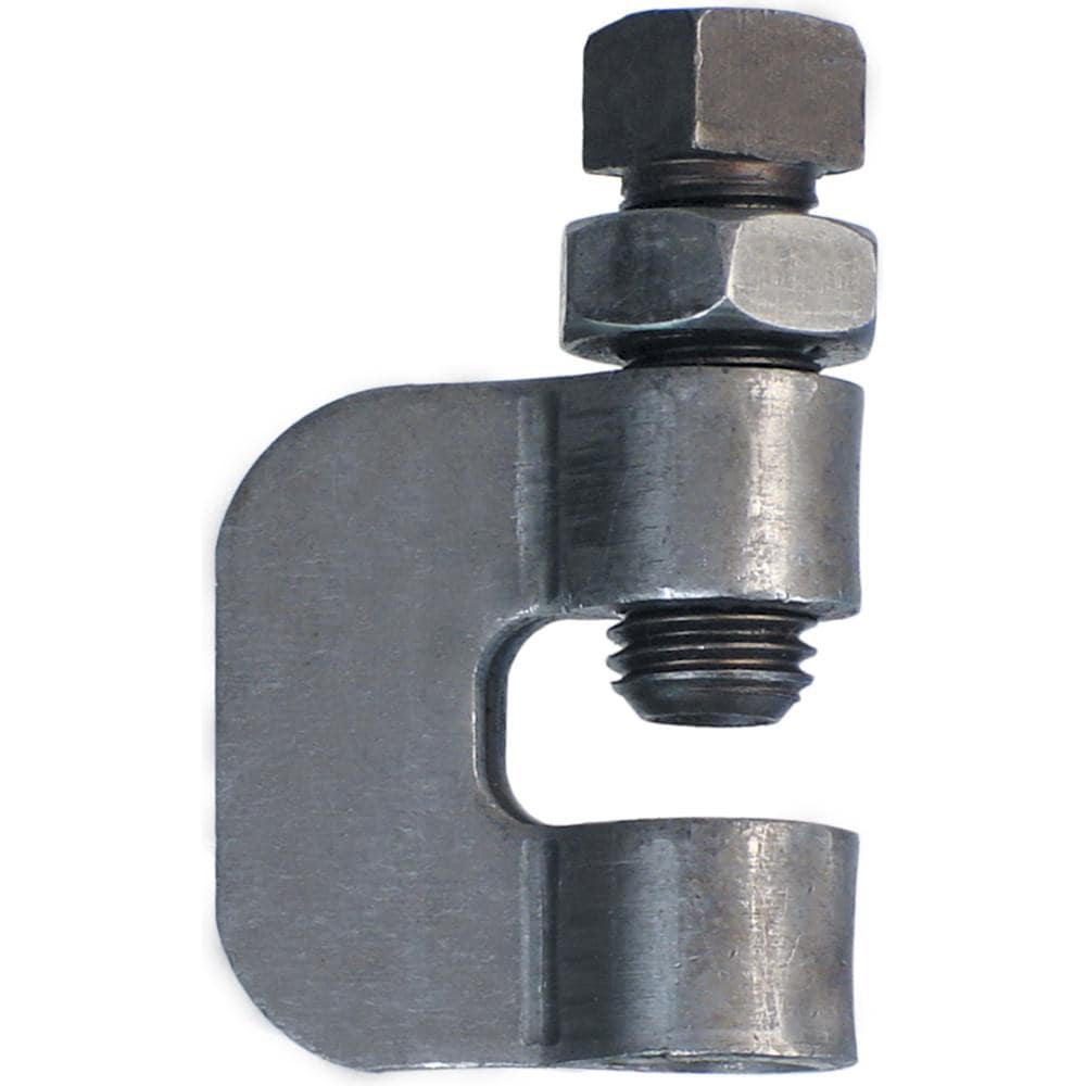 Beam Clamps & C-Clamps; Clamp Type: C-Clamp w/Locknut; Material: Carbon Steel; Finish: Zinc; Load Capacity (Lb.