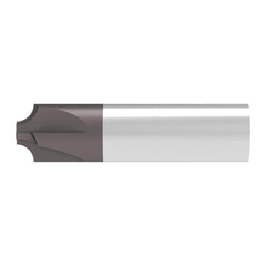 Corner Rounding End Mill: 0.50 mm Radius, 7.00 mm Dia, 4 Flutes, 0.50 mm LOC, Solid Carbide