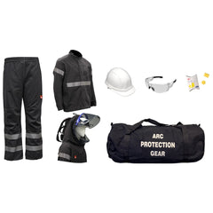 Arc Flash Clothing Kit: Size 3X-Large, Cotton, Coat, Hoods & Leggings