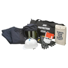 Arc Flash Clothing Kit: Size 3X-Large, Cotton, Jacket, Pants & Hoods