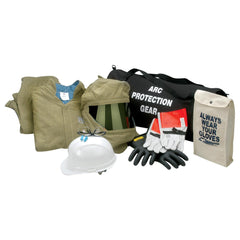 Arc Flash Clothing Kit: Size 4X-Large, Cotton, Jacket, Pants & Hoods