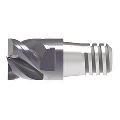 Corner Radius & Corner Chamfer End Mill Heads; Mill Diameter (mm): 15.70; Length of Cut (mm): 12.0000; Number Of Flutes: 4