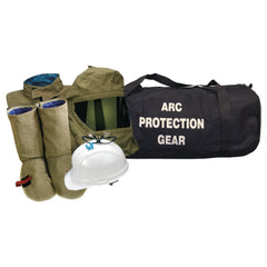 Arc Flash Clothing Kit: Size 3X-Large, Cotton, Bib Overalls, Hoods & Jacket